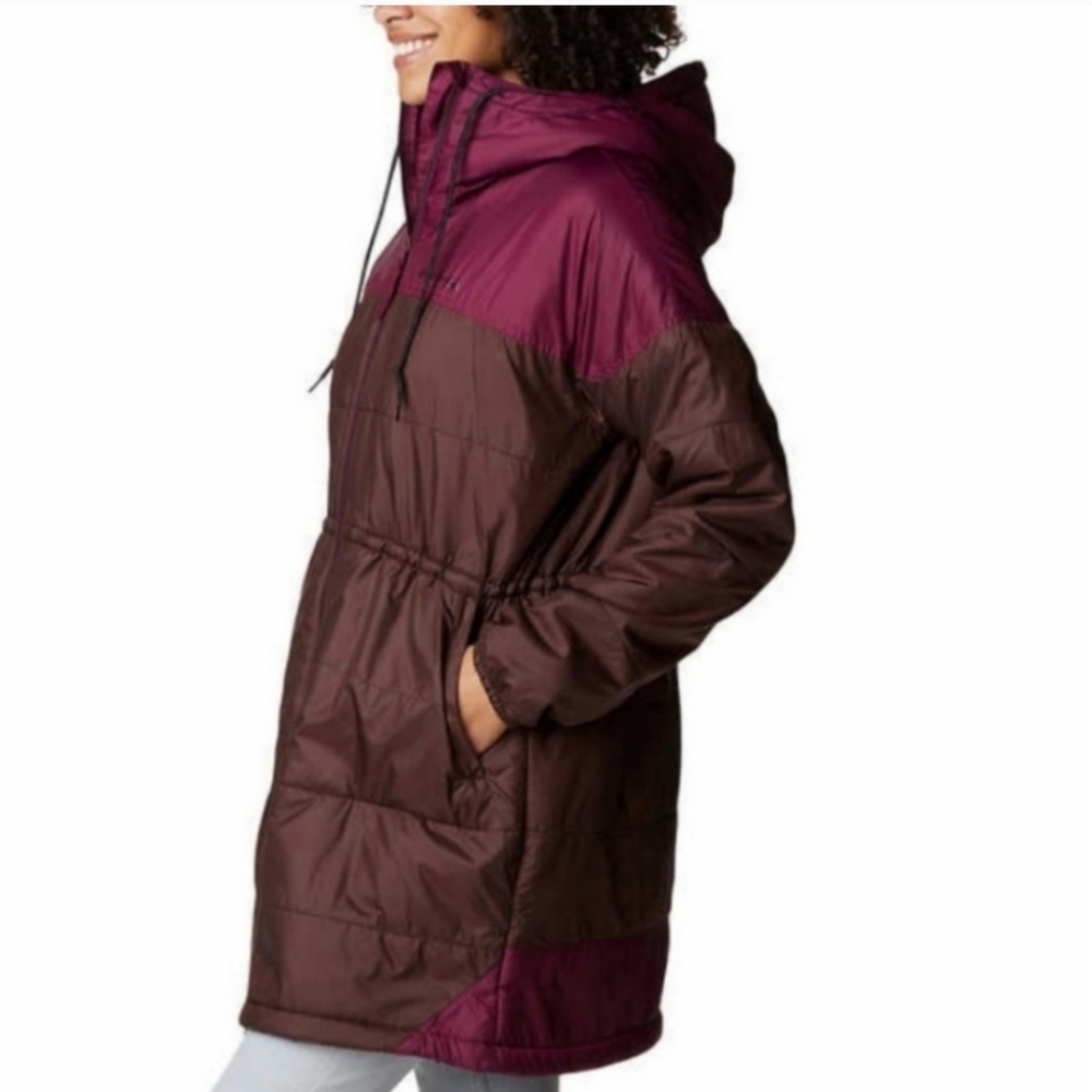 Columbia Ladies Plush Lined Jacket ~ purple - Picture 2 of 4